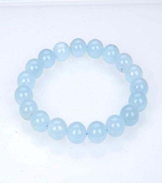 

8mm natural stone handmade strands beaded charm bracelets for women men yoga party club decor jewelry4605339, Black