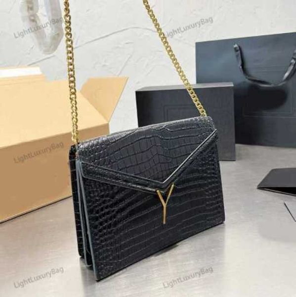 

5a shoulder bag designer leather wallet quality crossbody golden chain for women classic famous brand shopping purses 220306