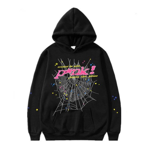 

black hoodie designer luxury hoodie warm designer hoodies fashion streetwear pullover men women hoodie net sweatshirt spider web graphic hoo