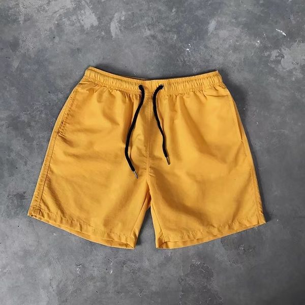 

summer beach pants korean version three-point pants quick-drying shorts candy color loose and thin sports shorts 02, White;black