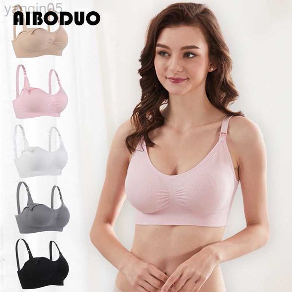 

maternity intimates maternity bras wirenursing bra for pregnant women adjust clothes breastfeeding gathering elastic breathable lactancia br, White