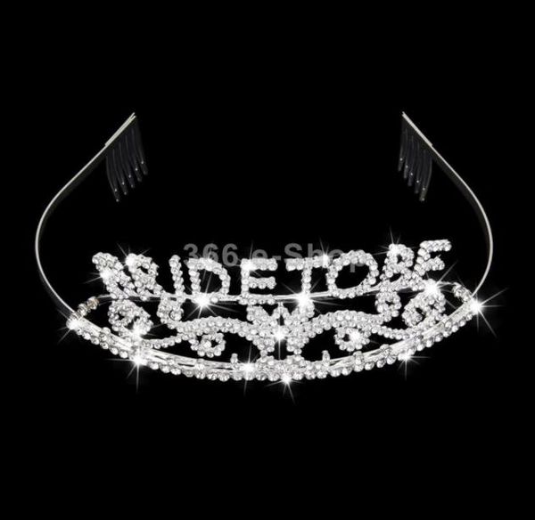 

wholebling bling crystal bride to be tiara crown bachelorette party wedding gift1279589