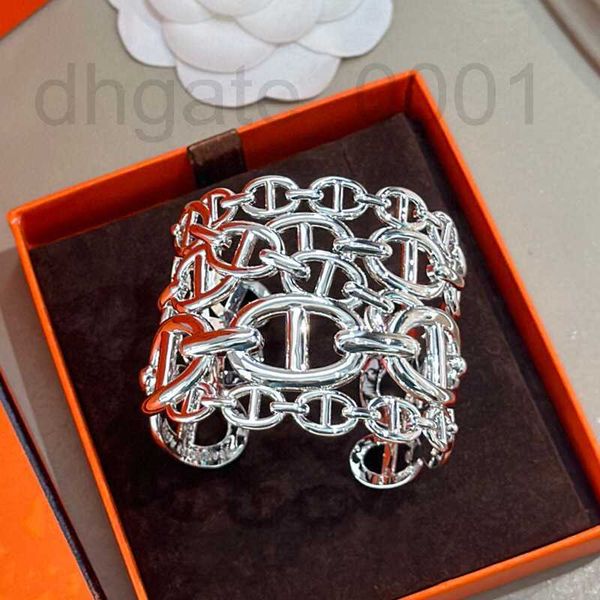 

bangle designer v gold three layer pig nose open bracelet multi layer plain color premium classic wide edition trendy handpiece xpov, Black