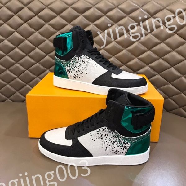 

2023 new luxurys designer woven lace-up shoes style sneaker embossed leather sneakers mens womens calfskin shoe rubber platform sole rd0901, Black