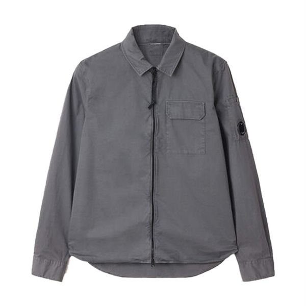 

102 tide spring pure color simple lapel shirt men's korean slim long sleeve shirt leisure joker shirts295o, White;black