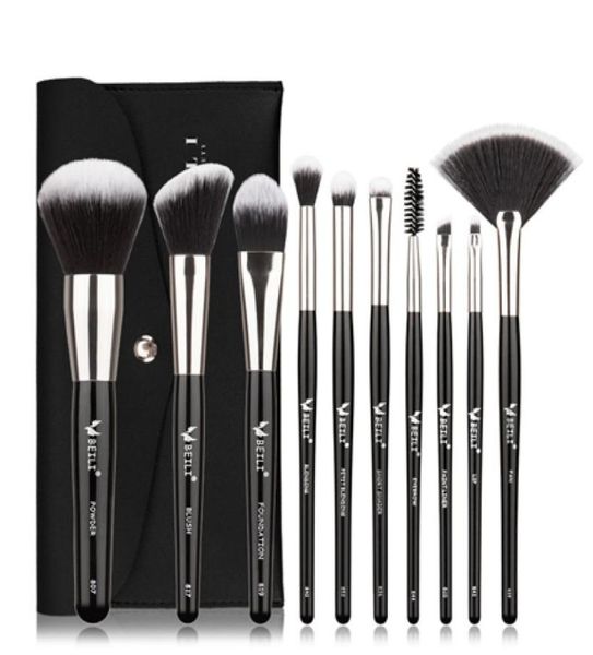 

beili black makeup brushes set professional brushes foundation powder contour eyeshadow make up brushes cx2007179488713