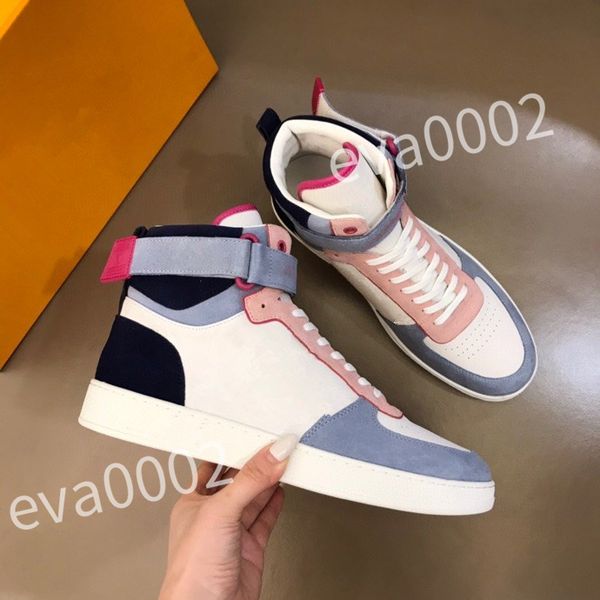 

2023 new r original men women casual shoes black white blue pink mens fashion leather shoe flats sneakers rd0901