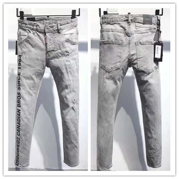 

the new brand fashion european and american summer mens wear jeans are mens casual jeans la9701285d, Blue