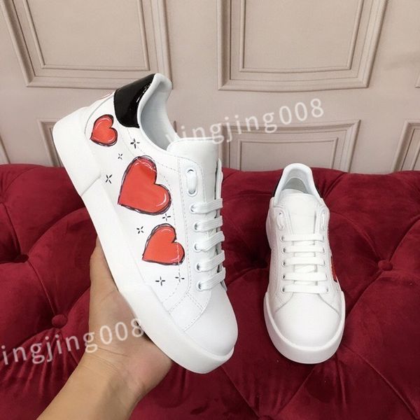

2023 designer white leather calfskin sneakers shoes brands comfort outdoor trainers men's casual walking hc210802, Black