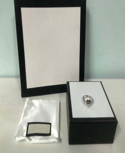 

fashion band heart rings for women designer design love shape ring wedding band jewelry valentine day gift optional with or withou2681682, Silver