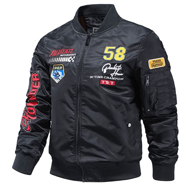

men's jackets men's army green flying baseball windbreaker autumn bomber jacket line crew aviation waterproof military tactical me, Black;brown