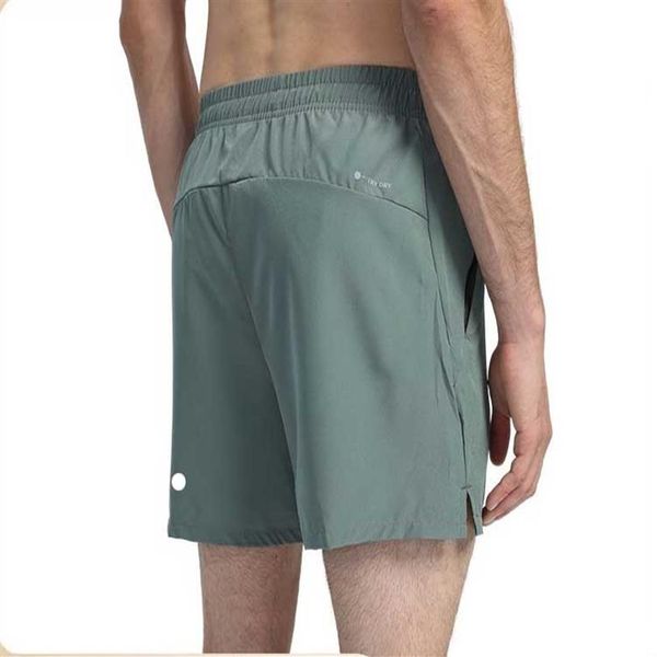 

luu pants tracksuit men sports fitness shorts outdoor training running thin breathable shorts bike marathon speed dry ice silk lin238h, Black