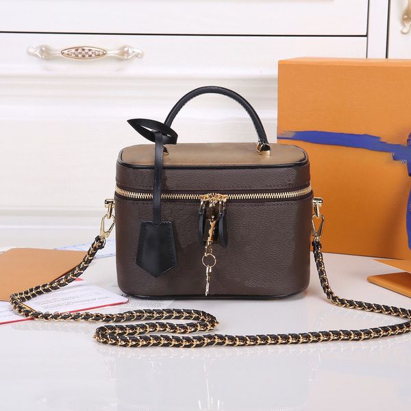 

luxurys bags designers mono nice vanity cosmetic bags pouch tote wallets fashion handbags classic toiletry makeup bag cases purses shoulder