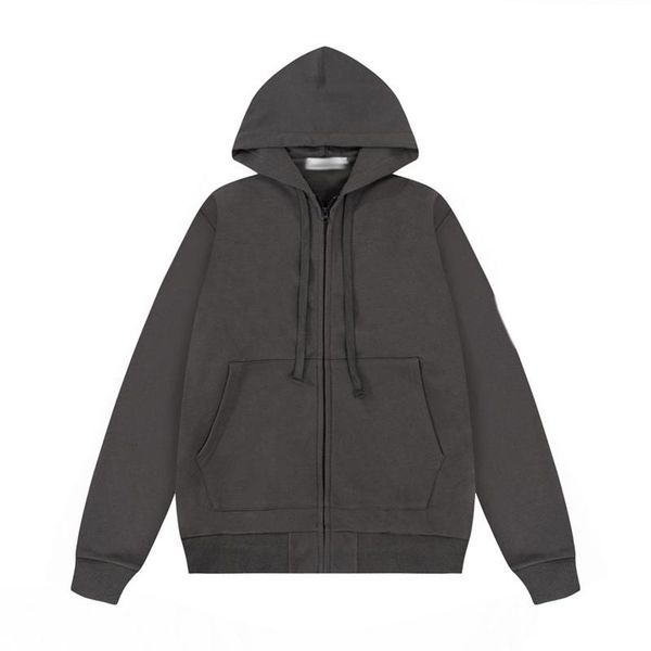 

mens hoodies sweatshirt pullover zipper hoodie fashion european style autumn and winter couple hoodie241q, Black