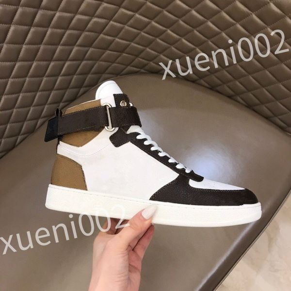 

new brand designer men women casual shoes triple white black gomma sneakers leather sneaker platform trainers shoes rd0901