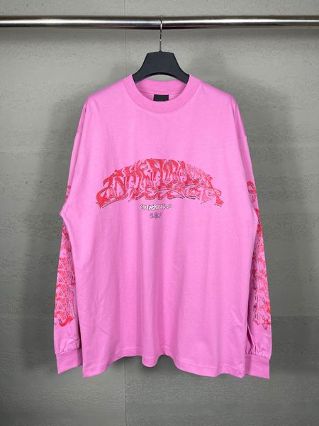 

23ss designer letter hoodies t shirts tee sweatshirt fashion high street short sleeves summer casual t-shirt breathable men women crew neck, Black;brown