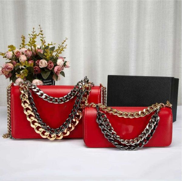 

designer bag women channel bag handbag genuine leather bag chain bags fashion with trendy letter pattern straddle shoulder bag -tf ing