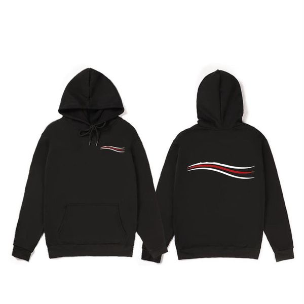 

luxury brand fashion men hoodies hoodies xs-9xl big and tall mens sweatshirts spring autumn solid white color hip hop streetwear h262j, Black