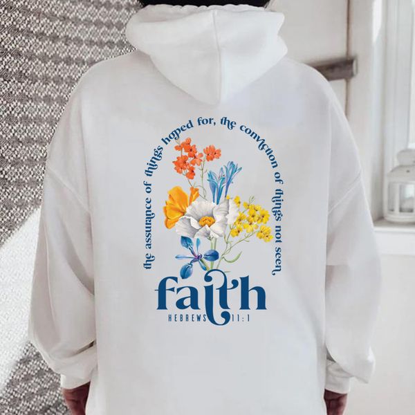 

womens hoodies sweatshirts aesthetic christian bible verse hoodie religious pullover faith long sleeve hooded sweatshirt gifts 230811, Black