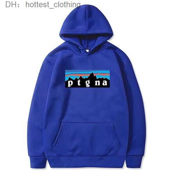 

men's designer hoodie long sleeves sweatshirts hoody american retro outdoor summer t-shirt shorts protecting planet tee men patagonias, Black