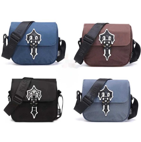 

luxury designer men's womens trapstar messenger shoulder bag trapstars irongate cobra t crossbody clutch handbag rapper famous nylon ru