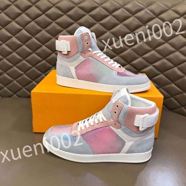 

2023 new luxurys vintage casual shoes calfskin reflective sneaker designer mens women sneakers channel women's city size 35-44 rd0901, Black