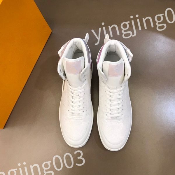 

luxury designer flat sneaker trainer casual shoes canvas leather white letter overlays fashion platform mens womens low sneakers 35-44 rd090, Black