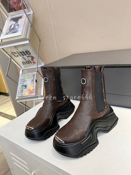 

archlight 2.0 platform boots women ankle ankle boot fashion squad chunky boot wool winter leather booties, Black