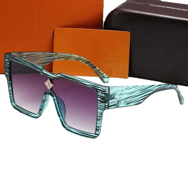 

2023 square sun glasses women designer 2308 man women blue waimea sunglasses classic vintage uv400 outdoor oculos de sol with box and, White;black
