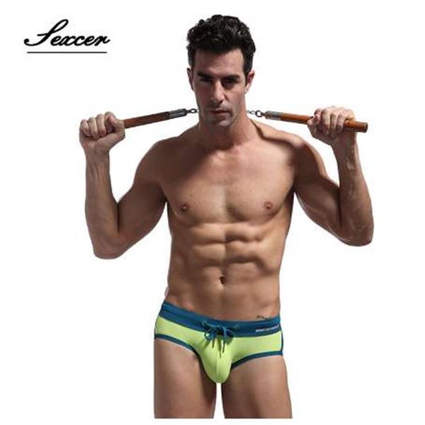 

sexcer mens swimwear pouch design swim trunks mens boxer swimwear man swimming shorts quality men swimwear male swimsuit202g