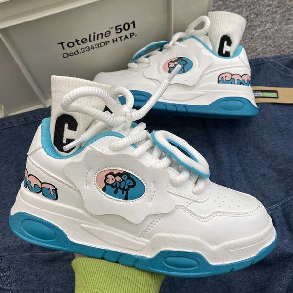 

dress shoe s fashionable niche design thick sole sports small white casual board women sneakers 230812, Black