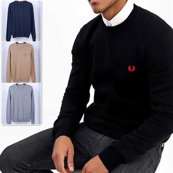 

men's sweaters fp02 wheat highquality men oneck cotton autumn winter jersey jumper hombre pull homme hiver pullover knitted 230811, White;black