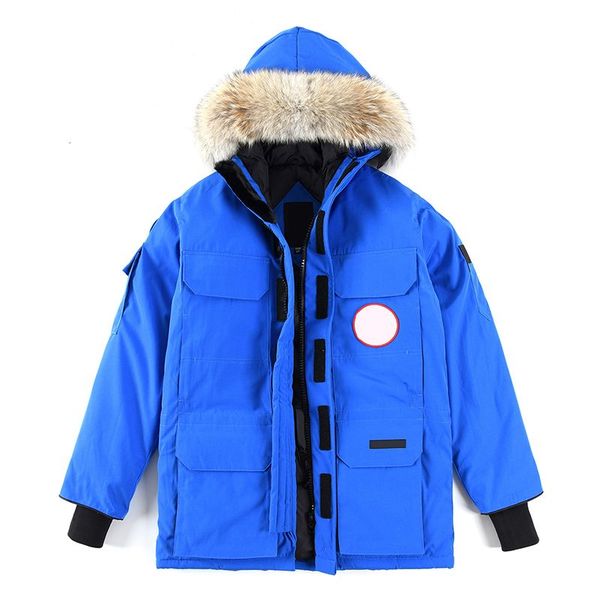 

mens designer down jacket winter warm coats canadian goose casual letter embroidery outdoor winter fashion for male851, Black