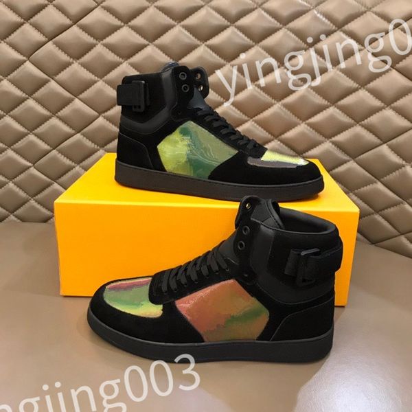 

2023 new luxurys designer flat sneaker trainer casual shoes canvas leather white letter overlays fashion platform mens womens low sneakers 3, Black