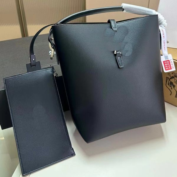 

sy bucket bag designer bag shoulder bag luxury handbag classic mini super large capacity bag women's mother and child bag genuine leath