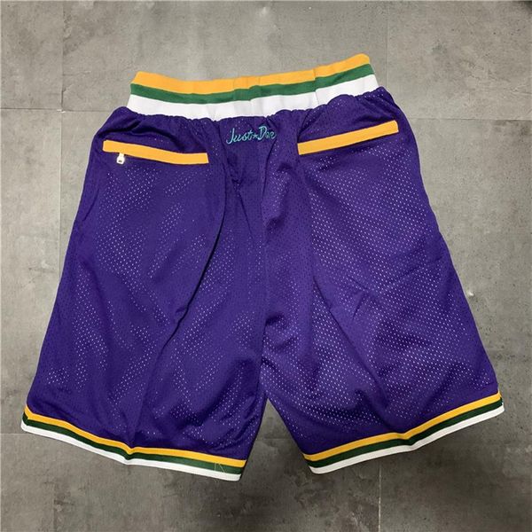 

2021 men's basketball team 30 navy blue red training stitched shorts pants with elastic waist in size s- size 2xl fashion spo320k, Black
