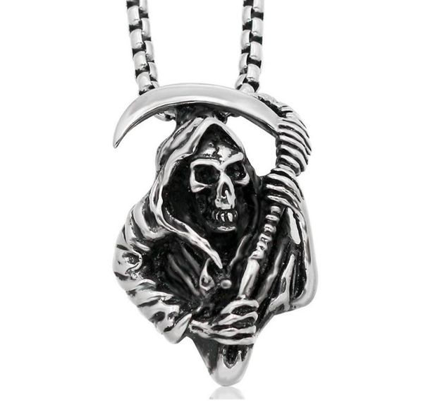 

titanium steel necklace cloak of of retro hiphop do another men039s titanium stainless steel necklace5920882, Silver