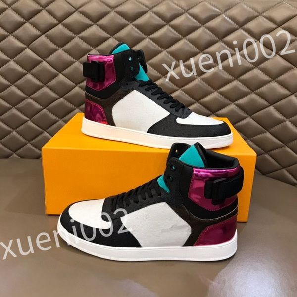 

2023 new luxury brand designer men women casual shoes triple white black gomma sneakers leather sneaker platform trainers shoes rd0901