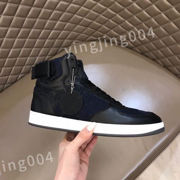 

designer runner shoe trainers for men women rubber sole hidden and refined details platform sneakers runaway run rd0901, Black