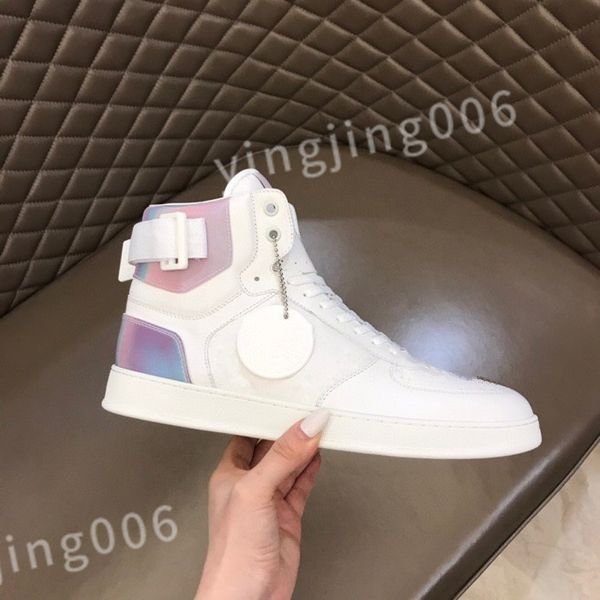 

new luxury fashion designer casual trainers platform for mens womens extra height and refined details engraved sneakers rd0901, Black
