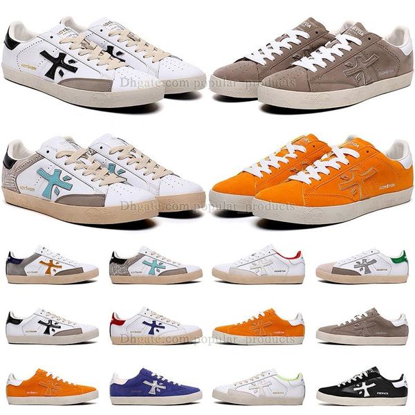 

fashion premiata sneakers italy brand layer mick lander casual shoes designers women men platform premiatas steven sean outlet genuine train, Black