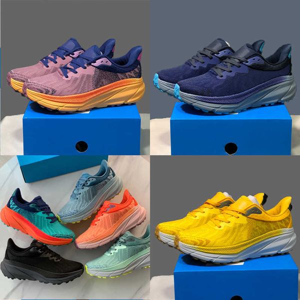 

men hoka sneaker challenger 7 trainers women running shoes blcak designers outdoor sports casual shoes eu36-45 with box no460