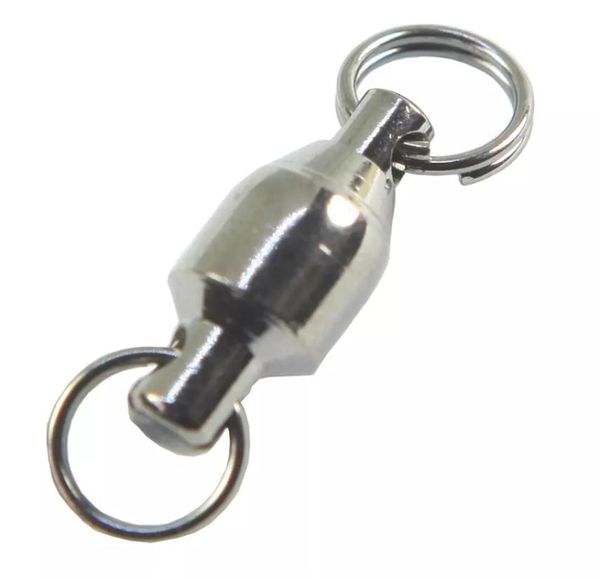 

high quanlity ball bearing swivels with split ring 08 ball bearing stainless steel fishing rolling swivels connector4546254