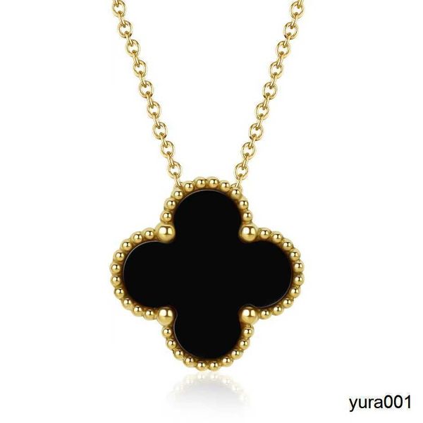 

luxury design clover pendant necklace earring jewelry set for women gift, Silver