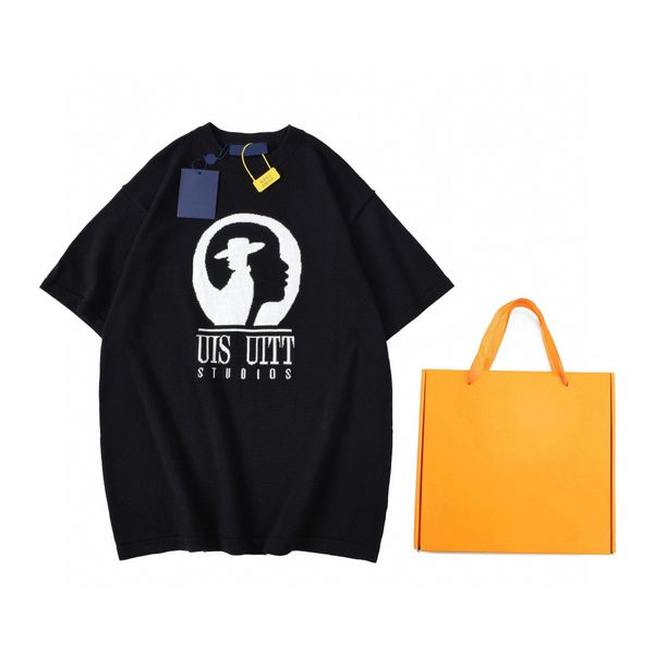 

men's plus tees & polos round neck embroidered and printed polar style summer wear with street pure cotton 122wf3, Black;brown