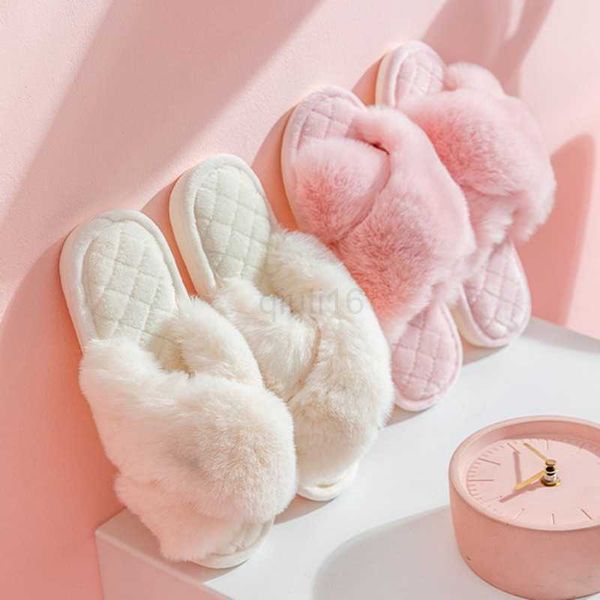 

slippers women slippers new 2023 fur indoor fashion woman shoes daily vacation shoes ins style footwear size 36-41, Black