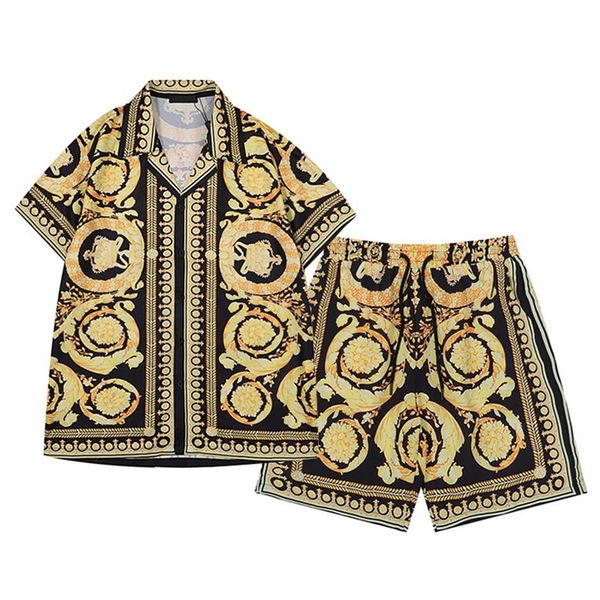 

summer designer mens shirt letter print graffiti patchwork striped hawaiian beach loose casual short sleeve t shirt asia size -3x269t, White;black