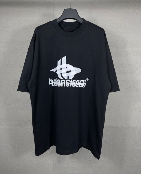 

men's plus tees & polos round neck embroidered and printed polar style summer wear with street pure cotton r2e2r, Black;brown