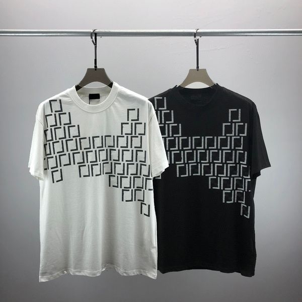 

men's plus tees & polos round neck embroidered and printed polar style summer wear with street pure cotton t-shirts 586, Black