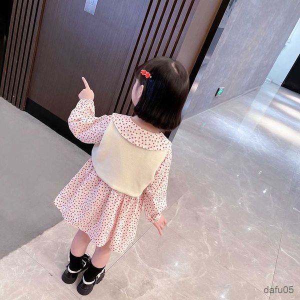 

clothing sets girls clothing vest dress girl clothes casual style tracksuit girl spring autumn tracksuit kids r230812, White
